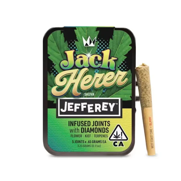 West Coast Cure Pre Rolls-Jefferey Infused Joint – Bild 3